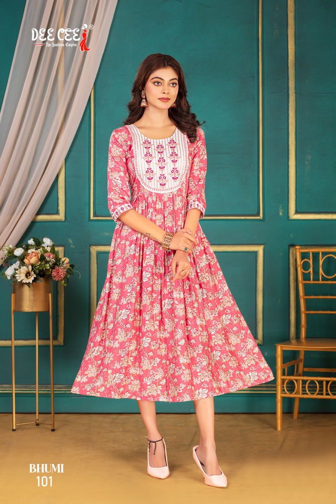 Bhumi By Deecee Designer Printed Kurti Wholesale Shop In Surat